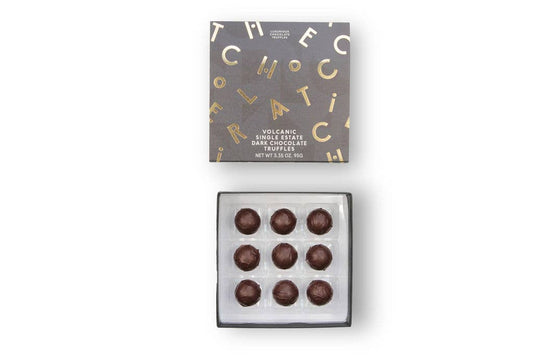 Volcanic Single Estate Dark Chocolate Truffles