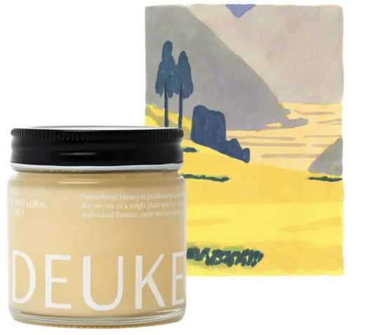 DEUKES Raw Monofloral Rapeseed Honey