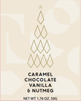 Load image into Gallery viewer, CHRISTMAS CARAMELISED WHITE CHOCOLATE VANILLA & NUTMEG 50g
