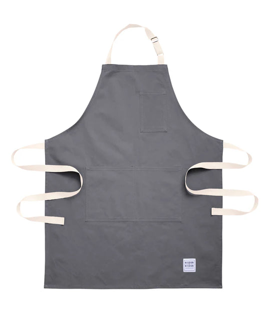 Risdon & Risdon: British Workroom Apron In Grey