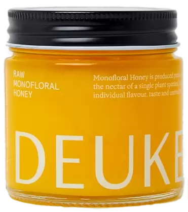 DEUKES Raw Monofloral Sunflower Honey