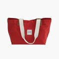 Load image into Gallery viewer, Risdon & Risdon: The Market Bag In Factory Red - Medium
