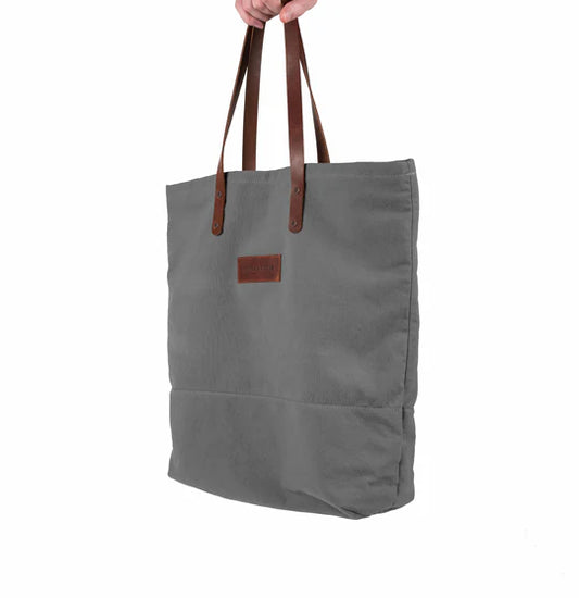 Risdon & Risdon: The Risdon Tote In Heritage Grey