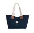 Load image into Gallery viewer, Risdon & Risdon: The Market Bag In Indigo Denim - Medium
