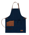 Load image into Gallery viewer, Risdon & Risdon: The Artisan Apron in Indigo Denim
