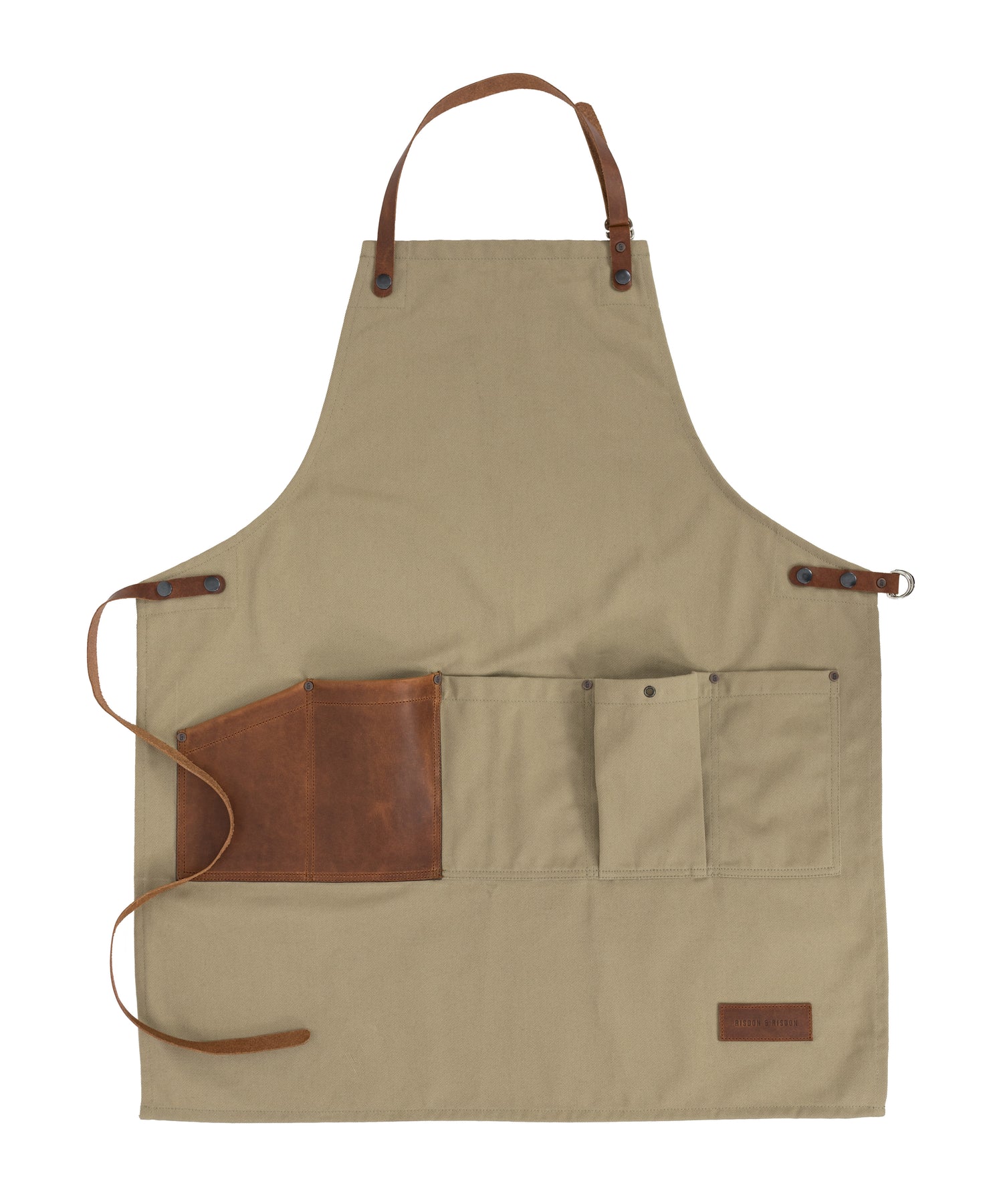 Risdon & Risdon: The Artisan Apron in Khaki Canvas