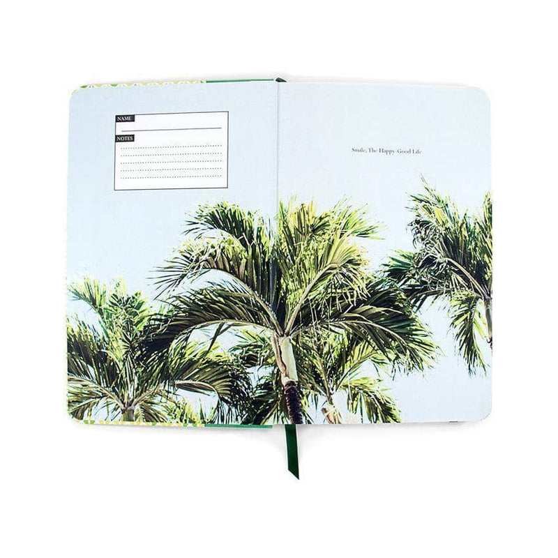 Green Rio de Janeiro Medium Hardcover Notebook - BritYard