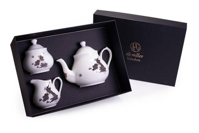 Home Sweet Home - UK Map - Tea Set Gift Box - BritYard