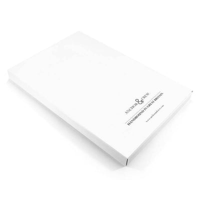 Grey Reykjavik Medium Hardcover Notebook - BritYard