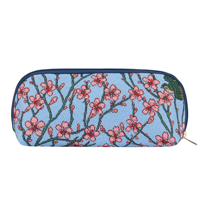 Almond Blossom and Swallow - Makeup Brush Bag