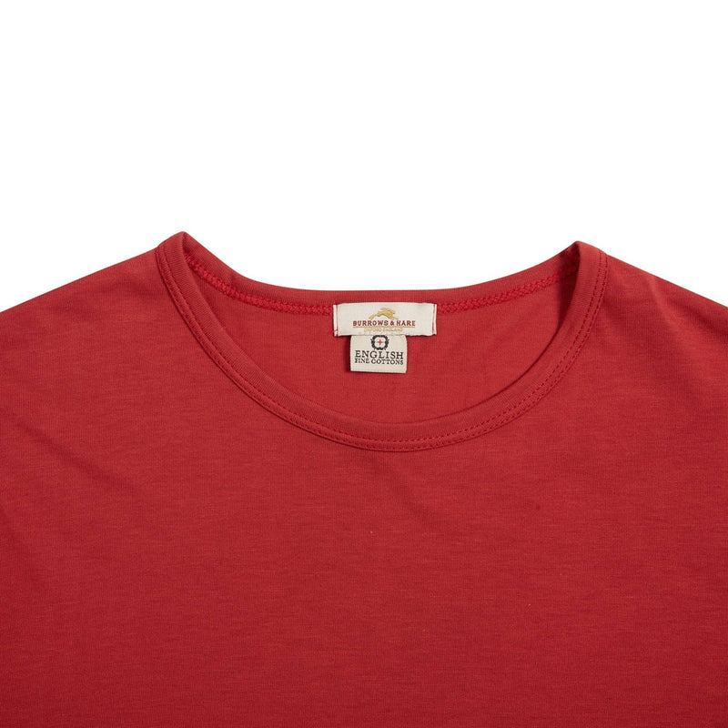 Burrows & Hare T-Shirt - Red - BritYard