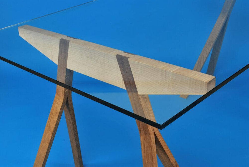 Handmade Wooden Trestle Table