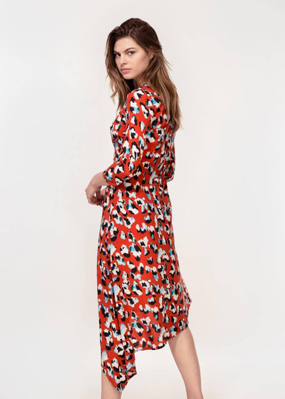 Azalea Dress in Animal Print - BritYard