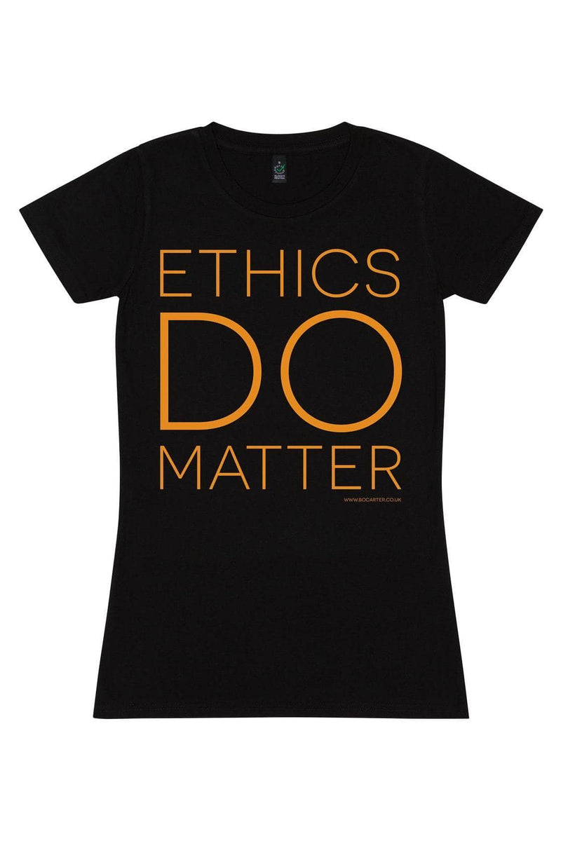 Ethics Do Matter T-shirt - Black - BritYard