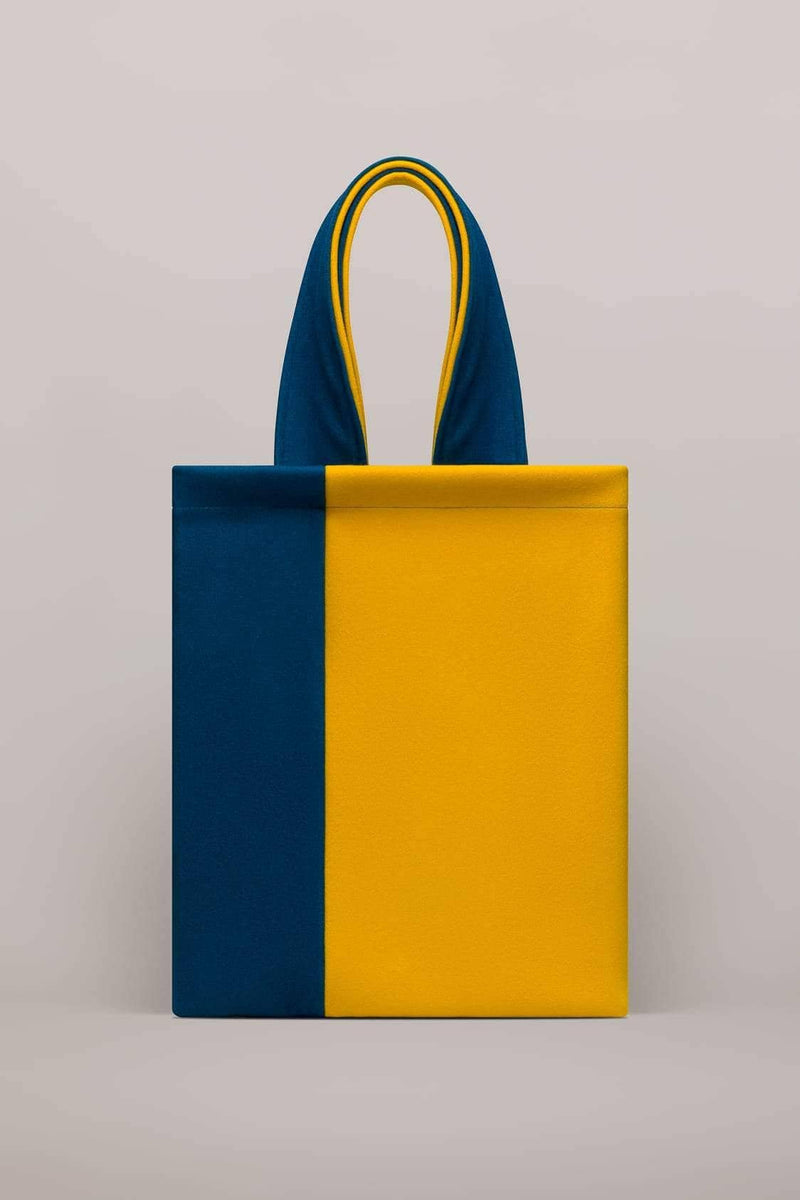 Helianthus Bag - Blue & Yellow - BritYard