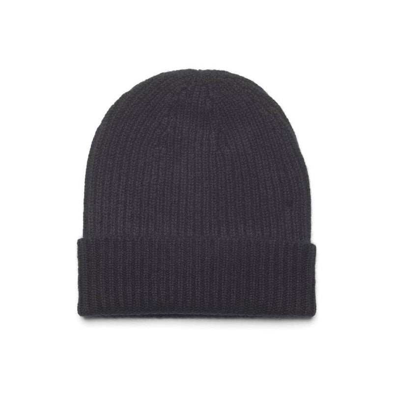 Black Cashmere Hat - BritYard