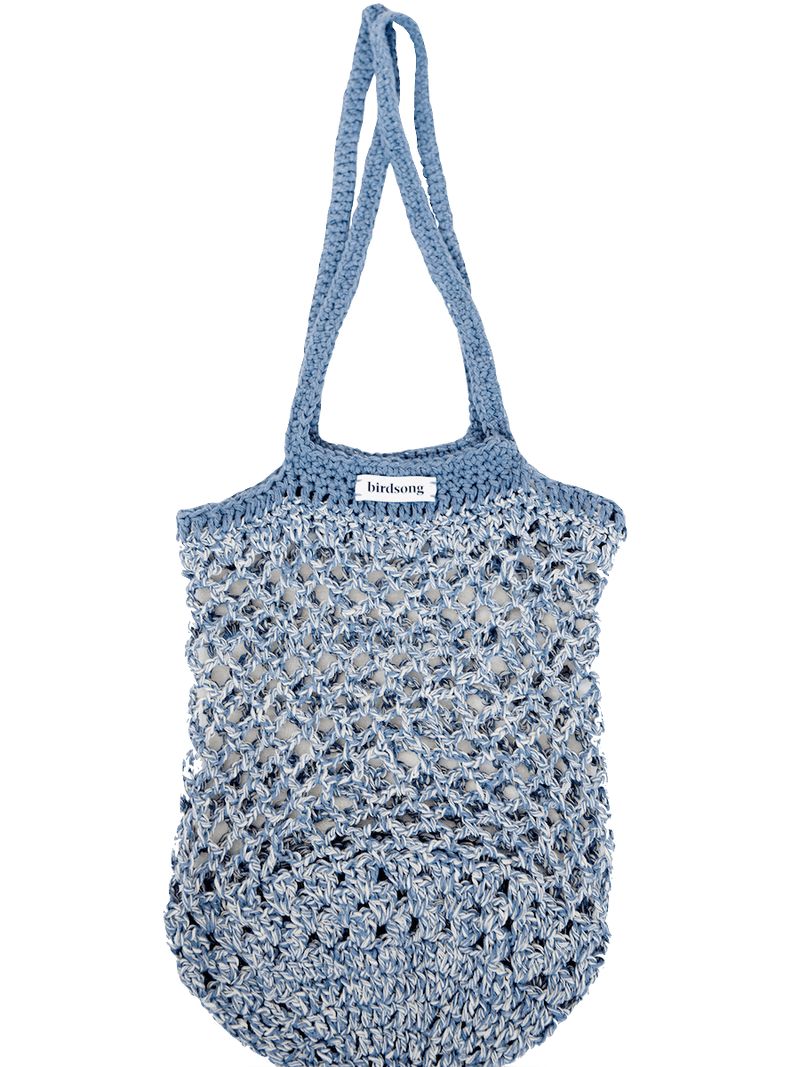 Birdsong X Katie Jones Recycled Denim Crochet Bag - BritYard