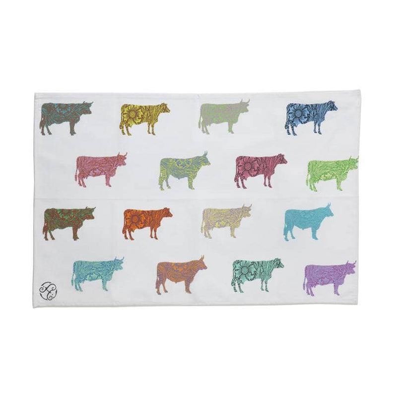 Cows Tea Towel - BritYard