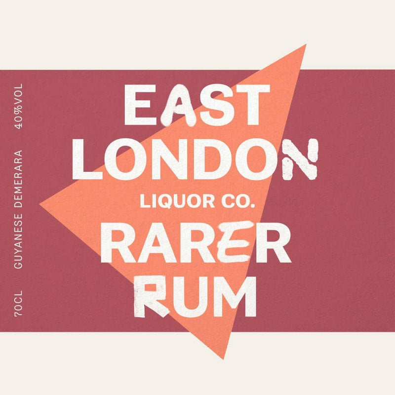 East London Rarer Rum - 40% ABV